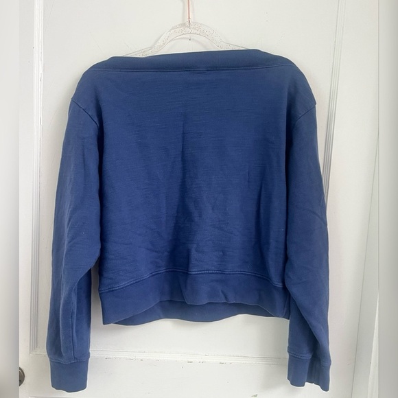 ADRIANO GOLDSCHMIED Cyra Sweatshirt
SNAP BUTTON SWEATSHIRT Bright Indigo $178 S - Picture 6 of 6